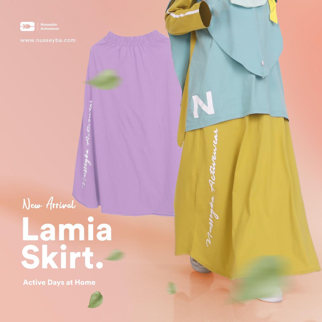 Lamia Skirt by Nusseyba (rok Olahraga akhwat)