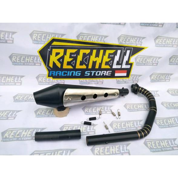 Promo Terlaris KNALPOT JAPSTYLE YAMAHA SCORPIO CAFERACER CUSTOM COD