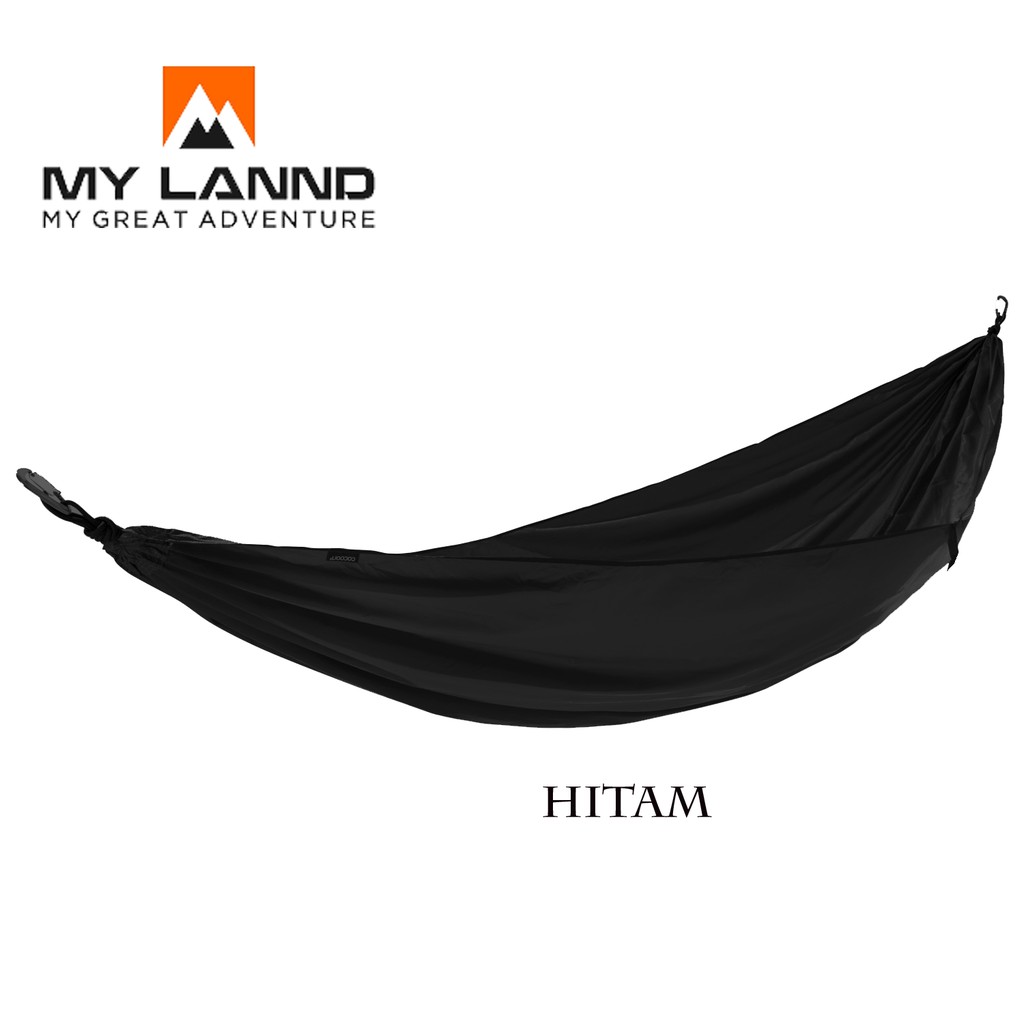 Hammock camping bahan peles tebal ayunan gantung my lannd ukuran REAL 150X250