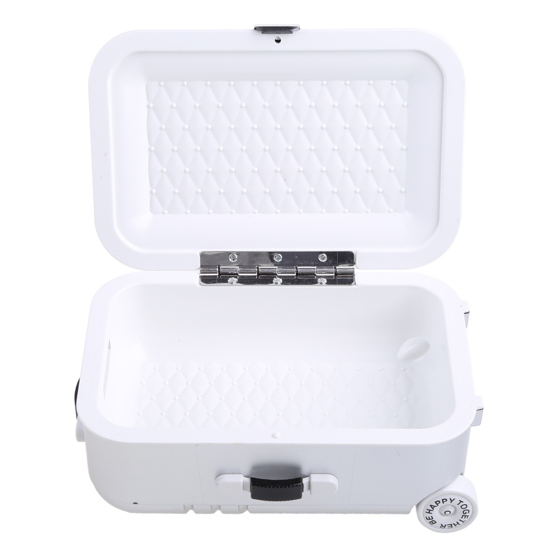 Mary Fashionable Travel Box Baggage for Case Tempat Koleksi Untuk Topper Kue Boneka Orn