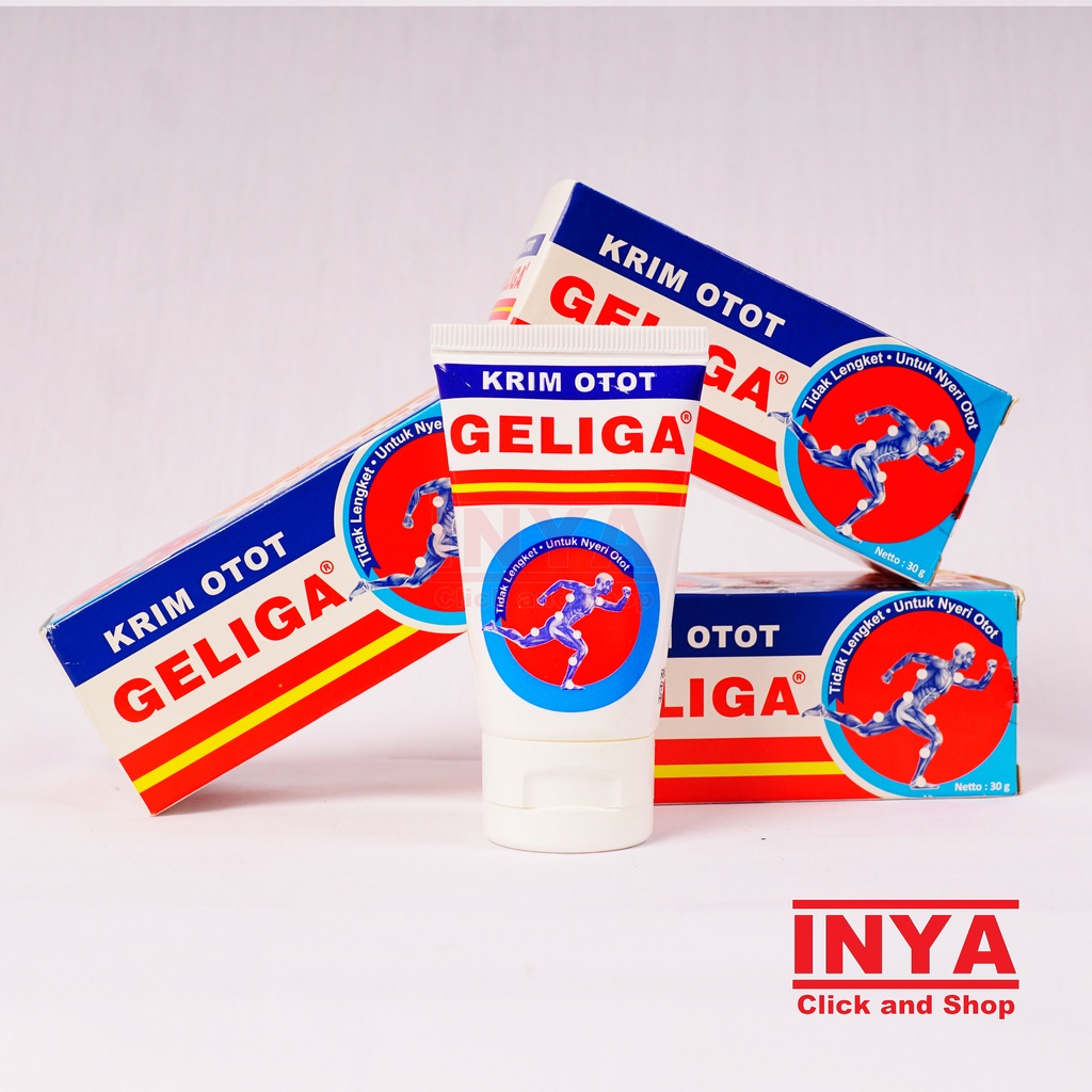 GELIGA KRIM OTOT 30gr - ANALGESIC CREAM