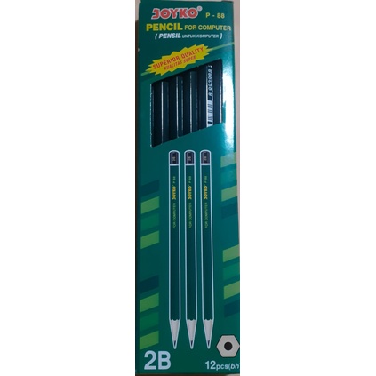 

pensil 2b Joyko p-88,hitam superior quality 12pcs