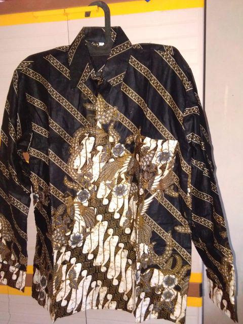 Gamis Batik Couple 2668 Untuk Kepesta Dan Kekantor