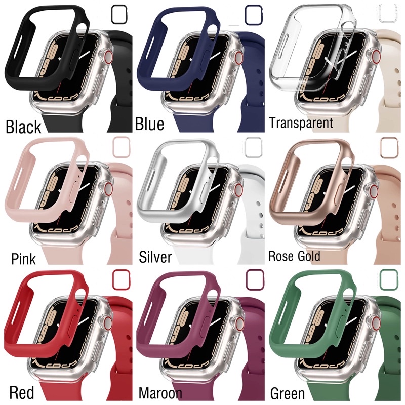 Apple Watch Series 7 CASE PROTECTOR Cover Hardcase Shockproof PREMIUM