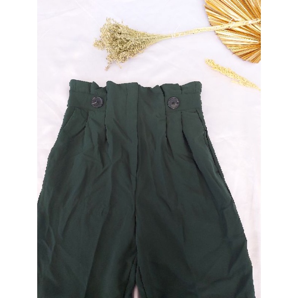 H*M PAPERBAG TROUSERS PANTS-ORIGINAL