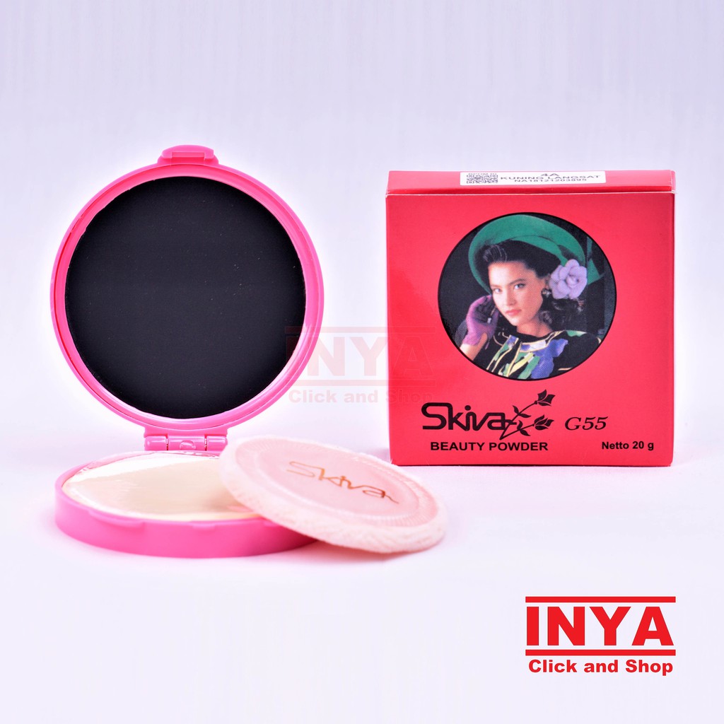 BEDAK SKIVA G55 4A KUNING LANGSAT 20gr - COMPACT POWDER