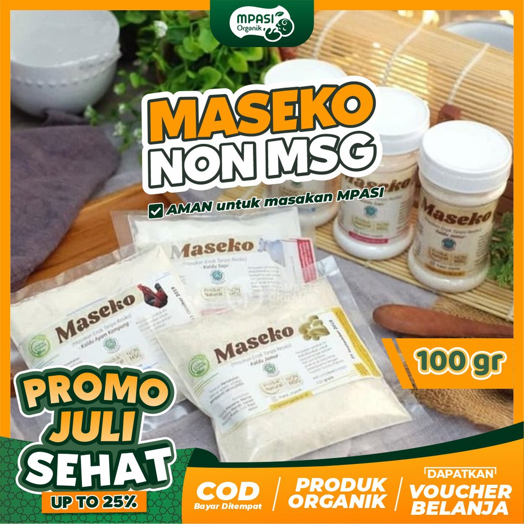 MASEKO KALDU ORGANIK | KALDU MPASI NON MSG | KALDU AMAN UNTUK BAYI