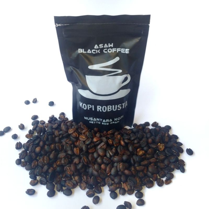 

KOPI JAVA ROBUSTA FINE COFFEE BIJI ROAST ATAU BUBUK 200 Gram ( MEDIUM TO DARK )