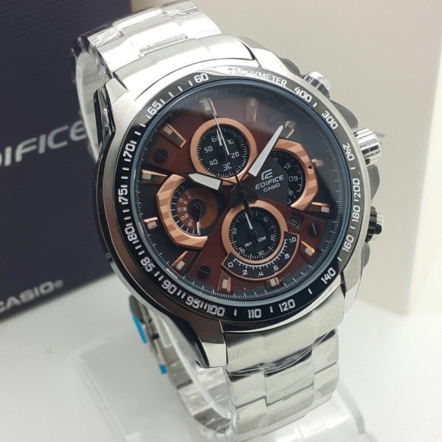 Terbaru  Jam Tangan Pria Casio Edifice EF 560 Original Stainless Silver