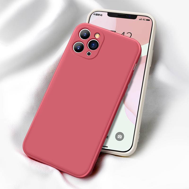 Casing Silikon iPhone 11 Pro MAX X XS MAX XR SE 2022 2020 6 6S 7 8 Plus Warna Matte Permen