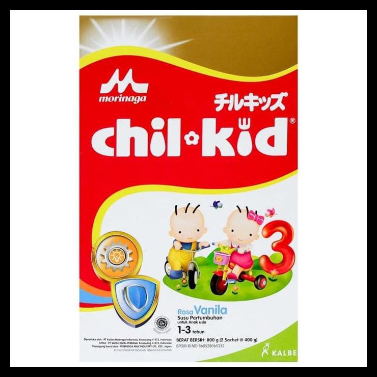 

UNIK CHILKID 3 Vanilla 800 gram (Box) Susu Pertumbuhan 1-3 tahun - 800GR