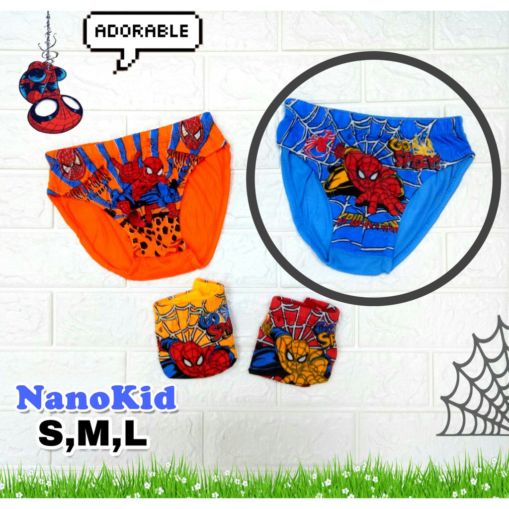 NANOKID | Celana Dalam Anak Cowok / Sablon / art NKV 11