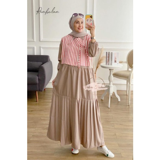 Ready VALORA MIDI DRESS REMBULAN