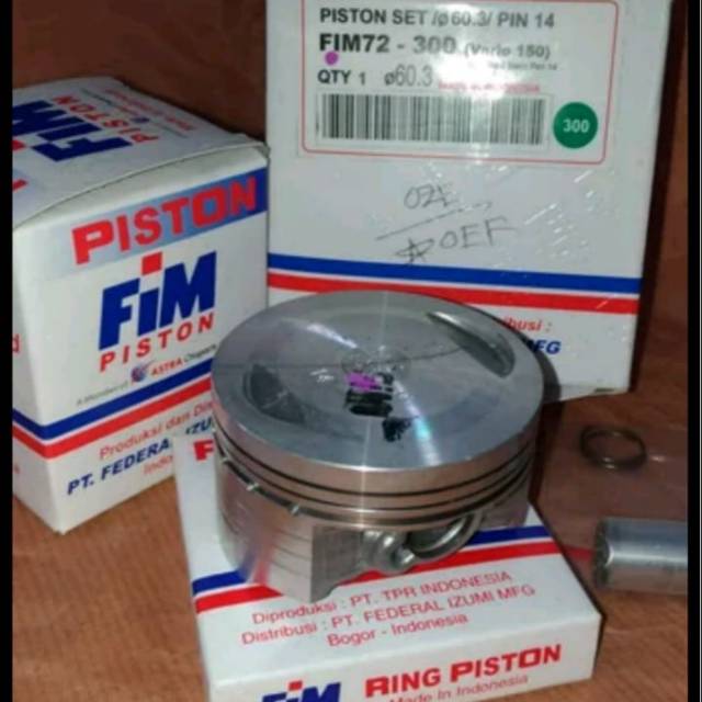 Piston seher kit fim vario 150 fim 72
