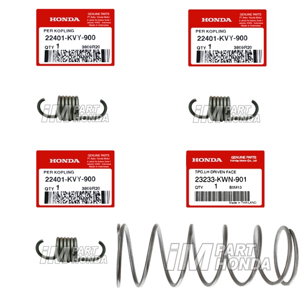 22401-KVY-900 23233-KWN-901 Per Cvt PCX CBU Thailand & Per Sentri Honda Zoomer