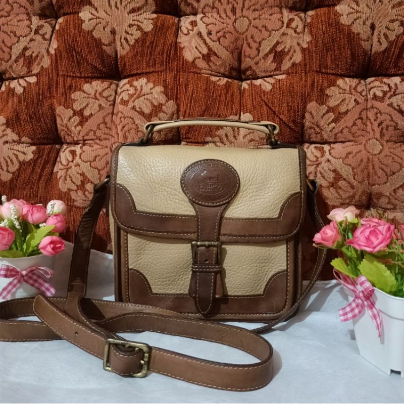 Tas Vintage Kulit Asli Buffalo Outdoor Style Second / Preloved