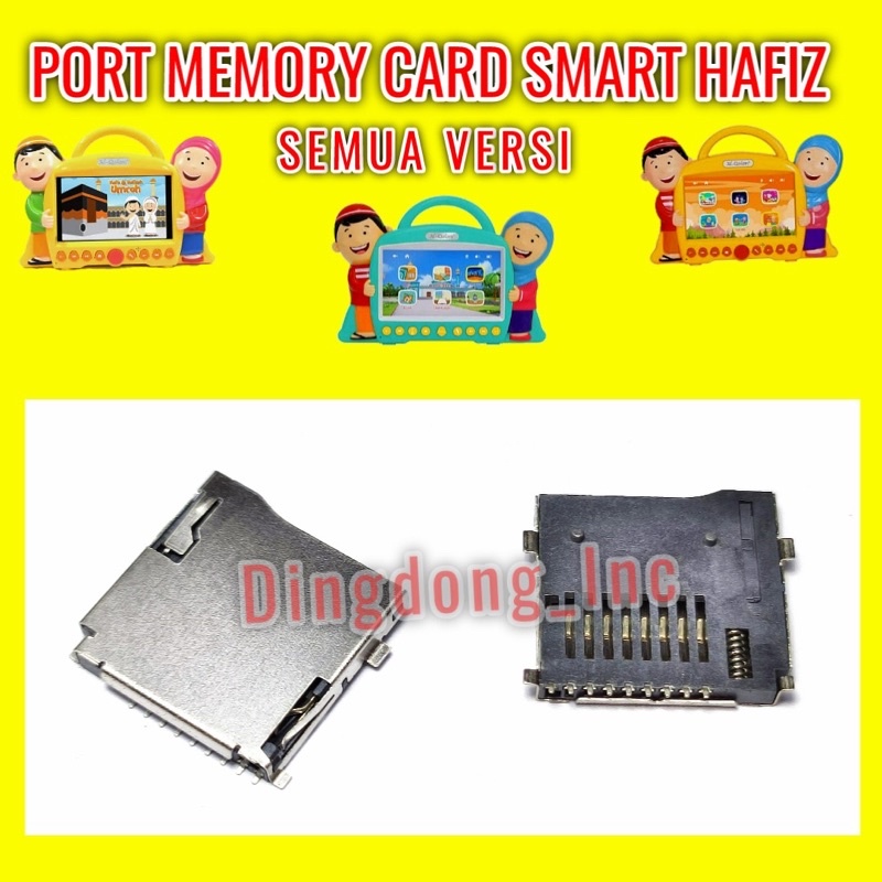 PORT LUBANG MEMORY SD CARD SMART HAFIZ VERSI 1 2 3 4 5 SMARTHAFIZ PORT MEMORY SLOT ADAPTER CONNECTOR