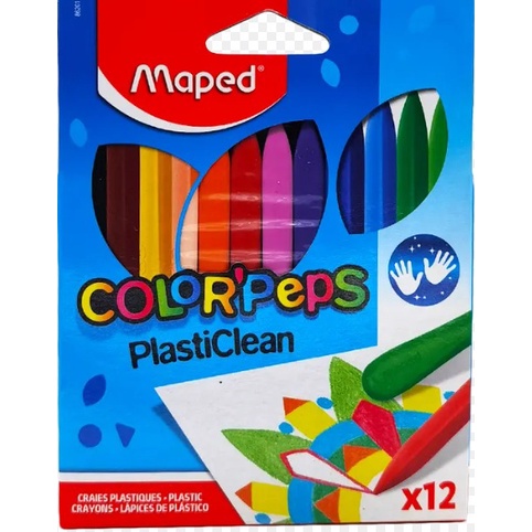 

Maped Color'Peps Plastic Clean Crayon Colours Crayon Plastik