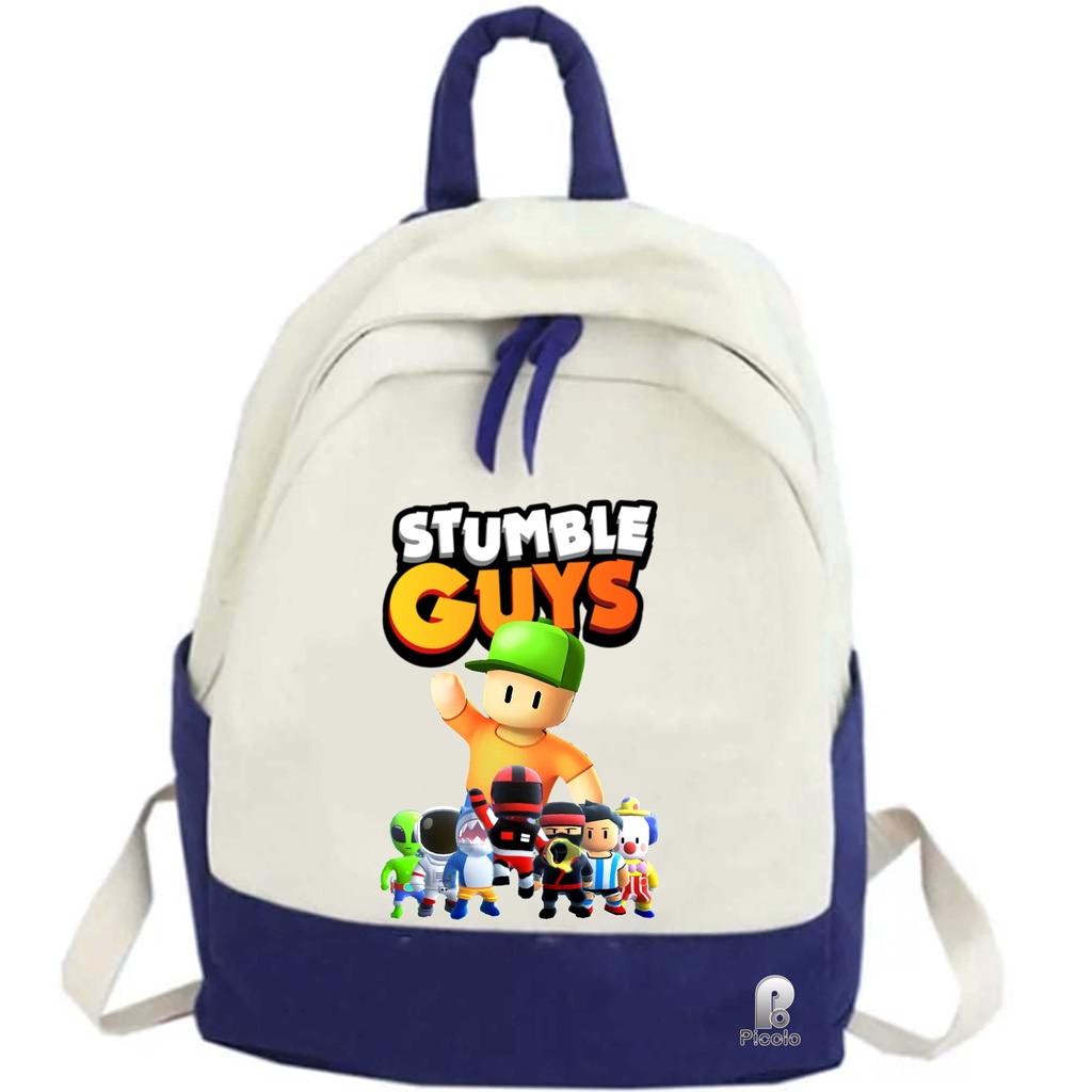 Tas Sekolah Anak SD Backpack Karakter Skin Stumble Guys