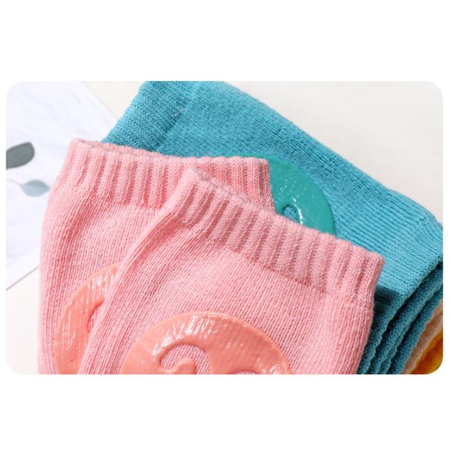 Pelindung Lutut Smiley untuk Bayi - Knee Protector - Baby Knee Pads - Pelindung Lutut Bayi Merangkak