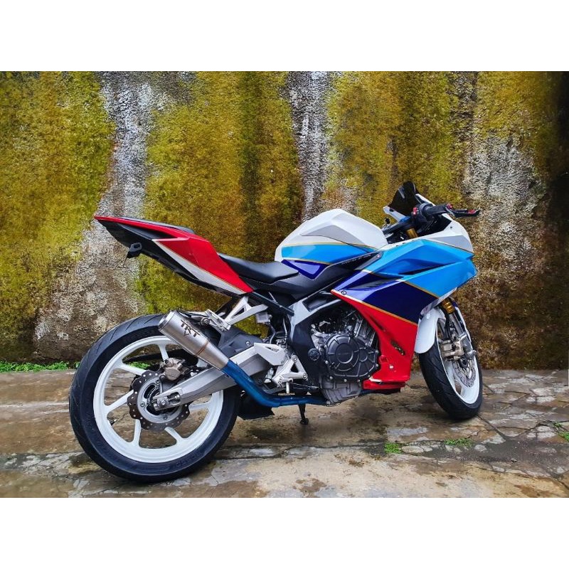 knalpot racing CBR 250RR dan ninja 250R TRITON EXHAUST ORIGINAL TYPE GT-5