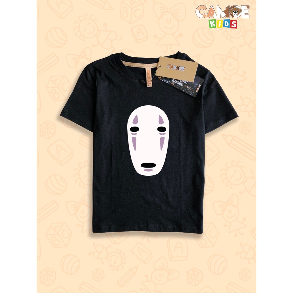 Kaos Anak KIDS Anime Spirited Away KaoNashi Mask