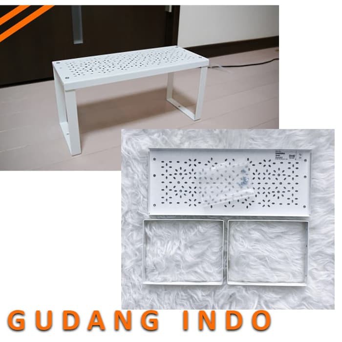 Sisipan ukuran kecil Rak Piring Lemari Dapur Bertingkat RAK DAPUR