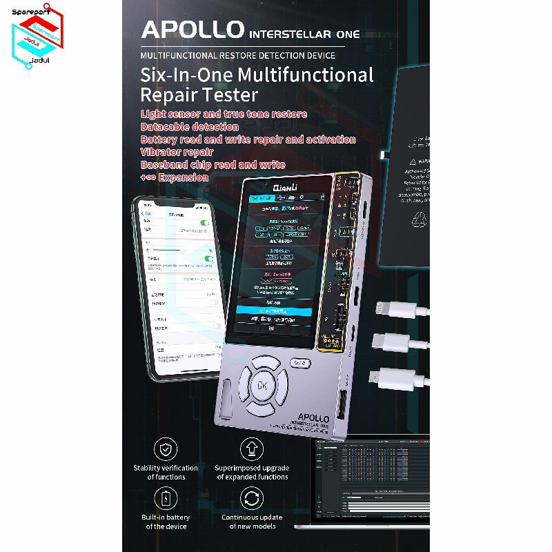 Qianli Apollo 6in1 Multifungsi Repair Test iCopy