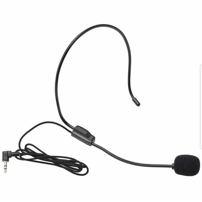 Mic CLIP ON Bando Headset Microphone Bando Jack 3.5mm Mic Clip On Vlogger