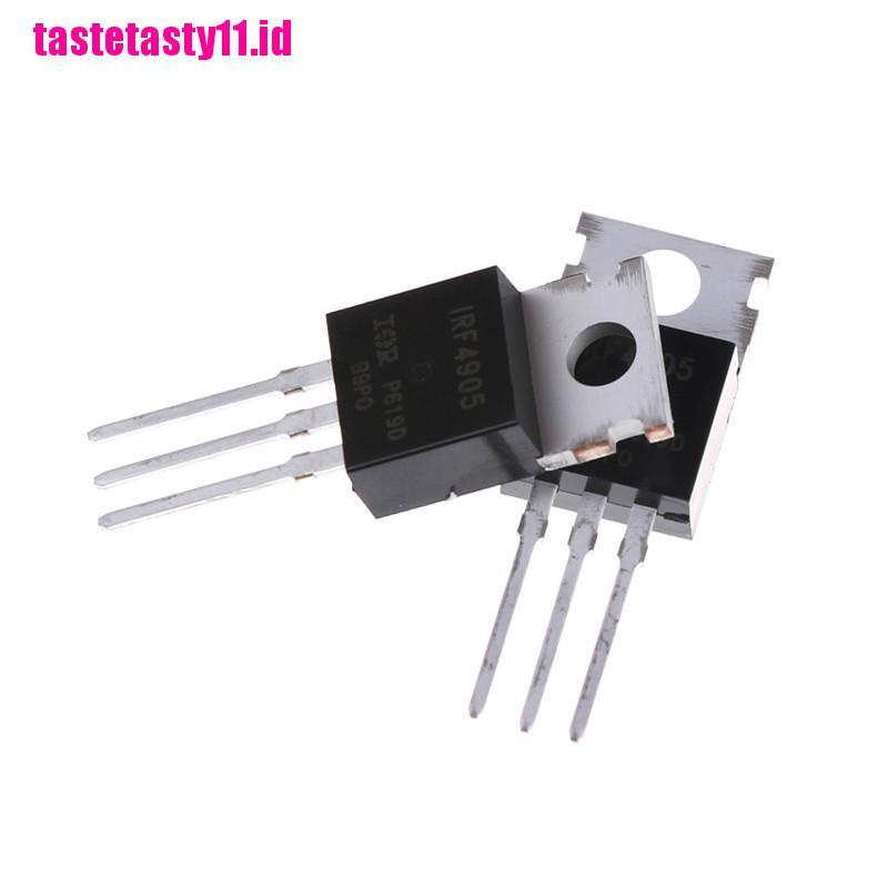 【TTID】10pcs IRF4905 IRF4905PBF Power MOSFET 74A 55V P-Channel IR TO-22