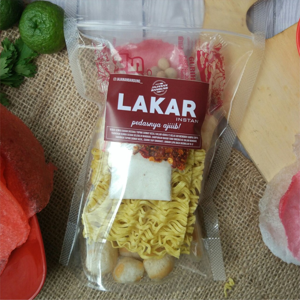 LAKAR INSTAN GURIH PEDAS ASLI BANDUNG