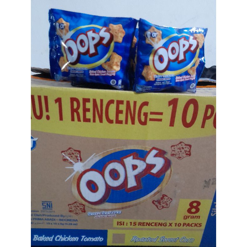 Oops Crackers renteng isi 10 pcs