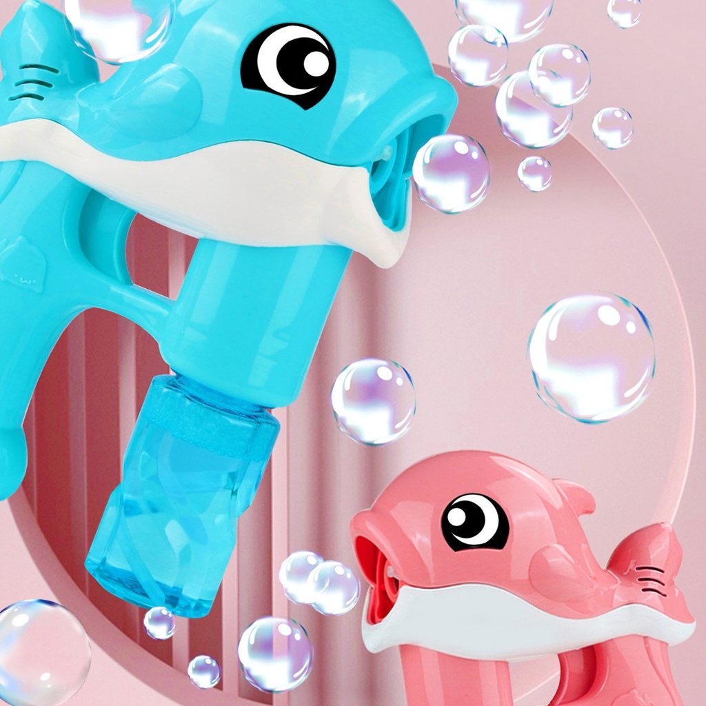 MMTOYS CM-M13 Mainan Anak Bubble Gun Pistol Gun Balon Busa Kuda / Mainan Tembak Semprot Gelembung-3