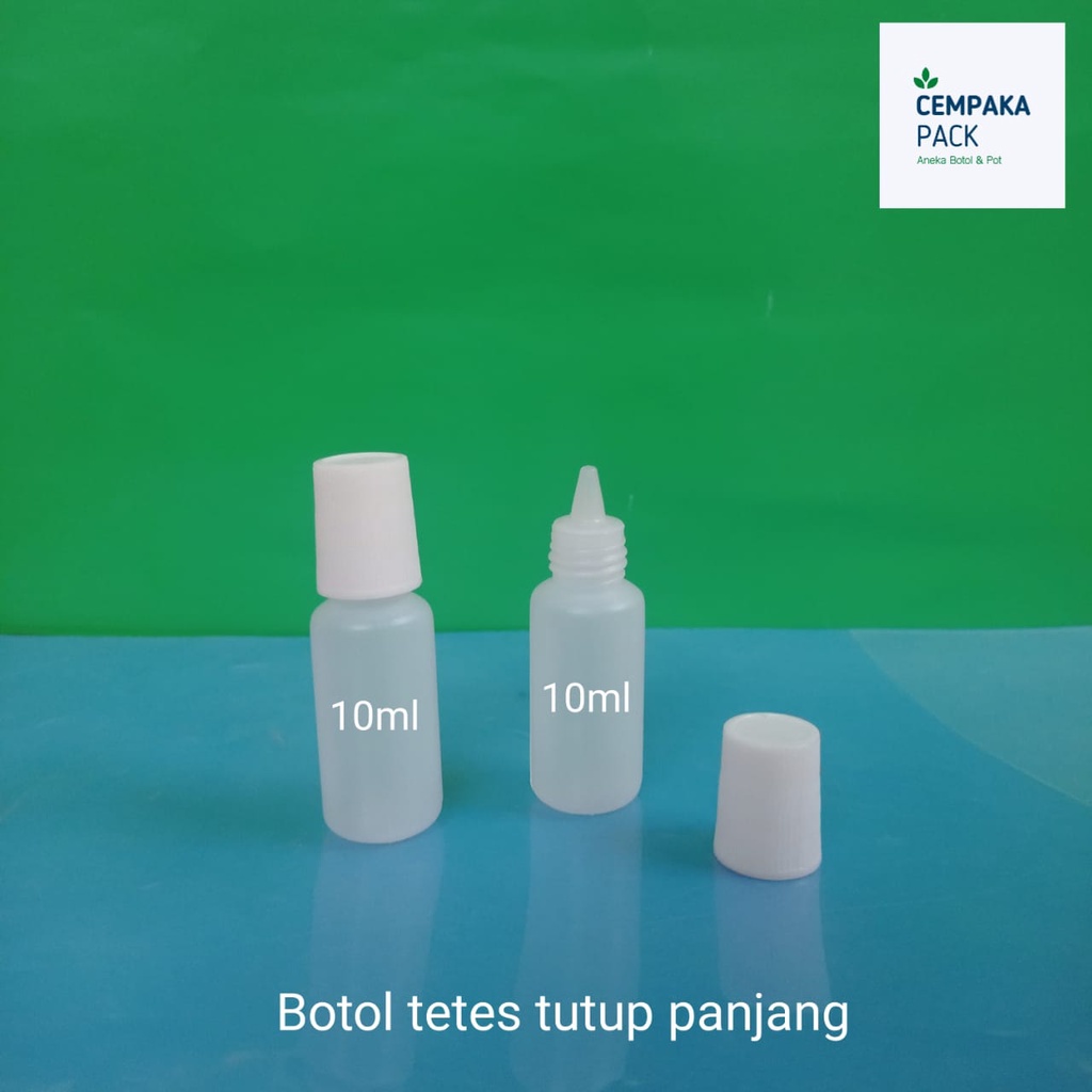 100pcs 10cc 10 cc 10ml 10 ml / Botol plastik / Botol tetes / Botol liquid / Botol pewarna