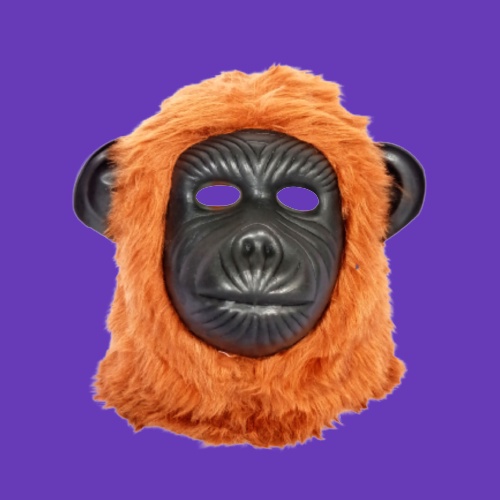 [PROMO] Topeng monyet bulu | Kera | Topeng gorila lucu dan unik | Topeng event, festival, pawai bisa