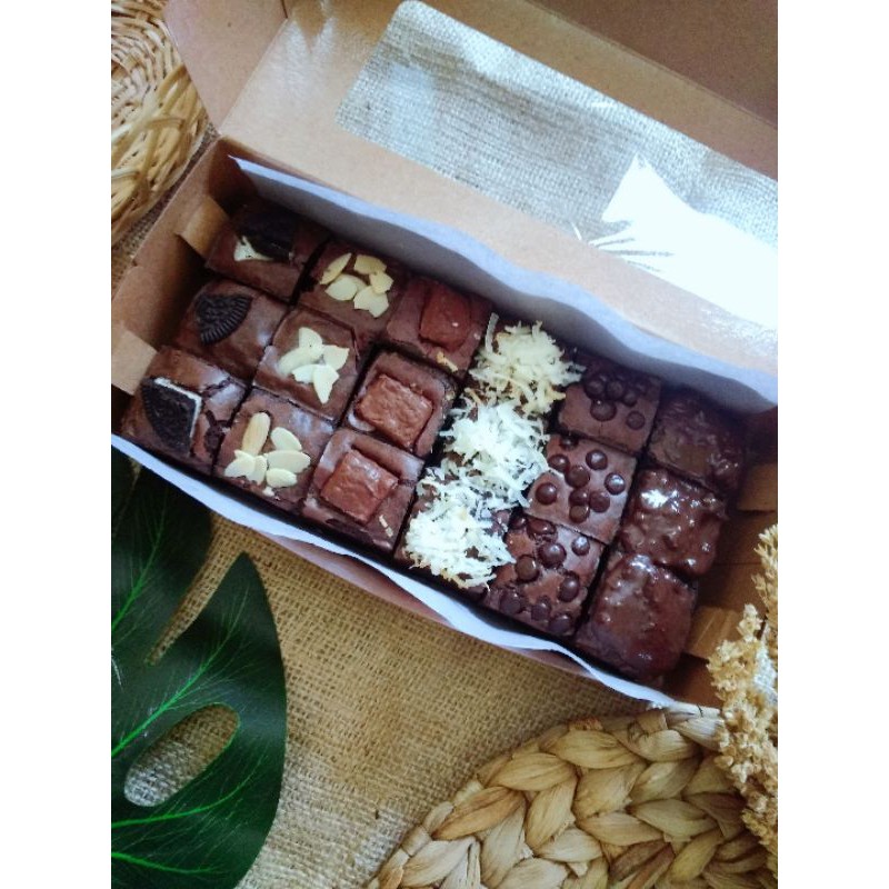 

Fudgy Brownies Sekat