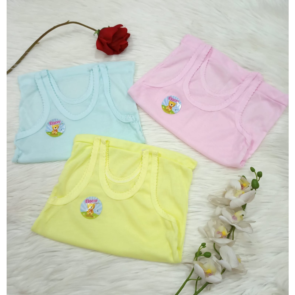 Singlet Bayi Kaos Dalam Anak / Baju Singlet Kaos Dalam Anak Bayi Motif Dan Polos/ Essen Kids 511