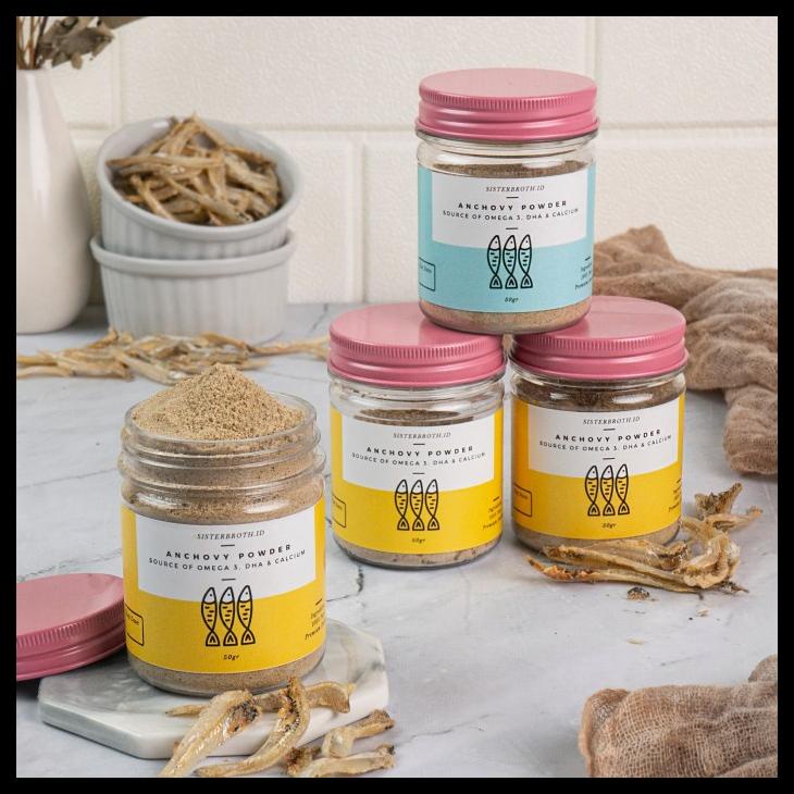 

[READY STOCK] ANCHOVY POWDER SISTERBROTH / BUBUK IKAN TERI