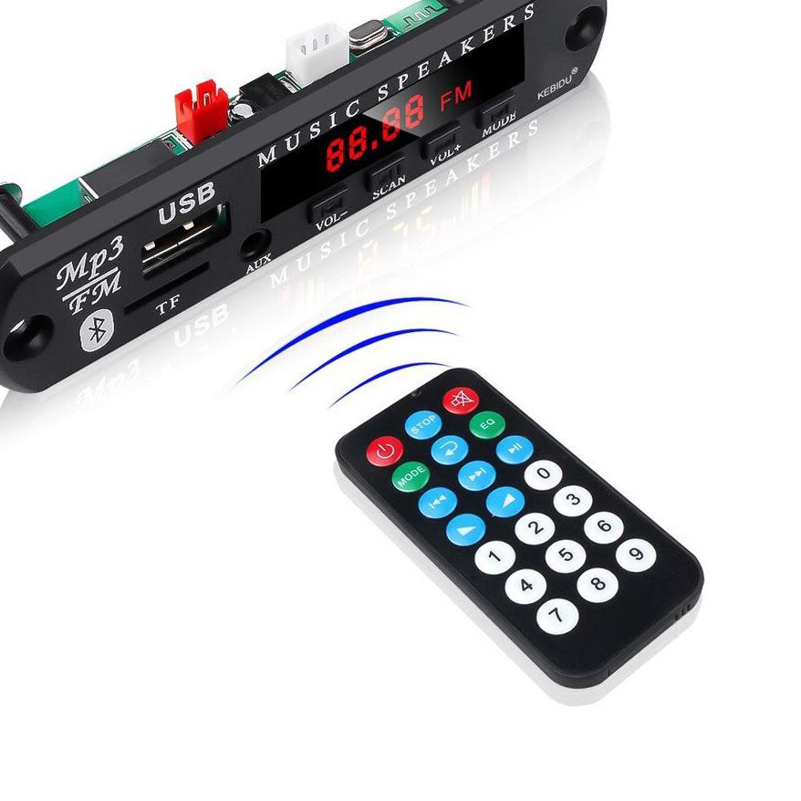 Modul MP3 WMA Wireless Bluetooth USB FM player