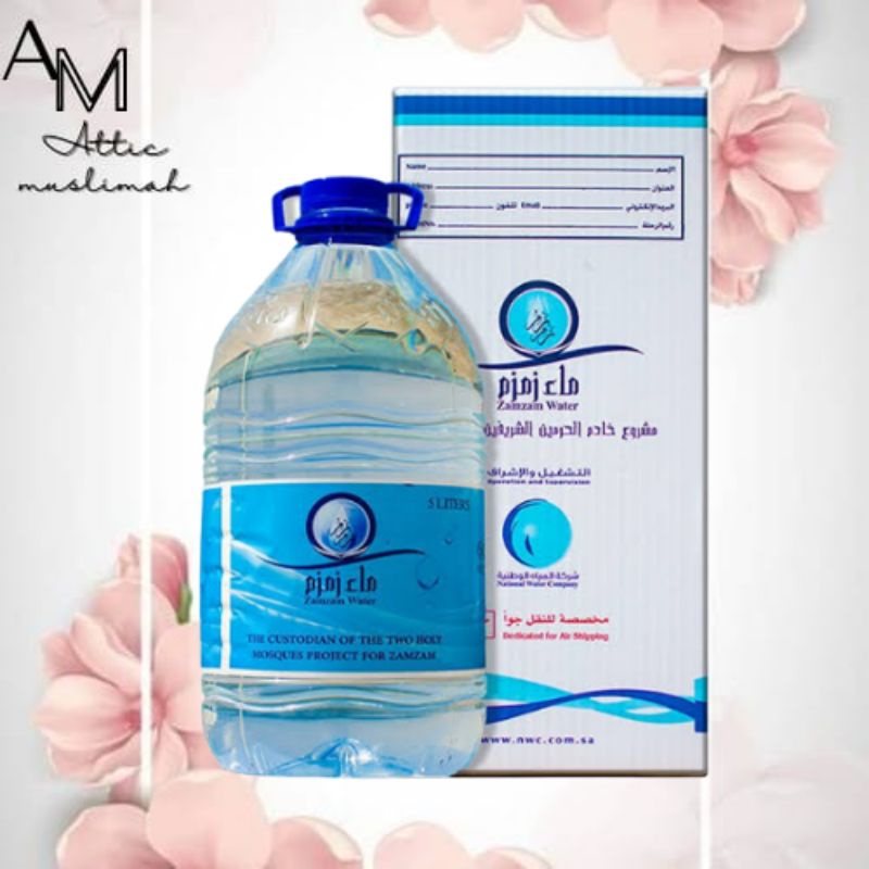 

(COD) Air ZAM ZAM kemasan 5L original