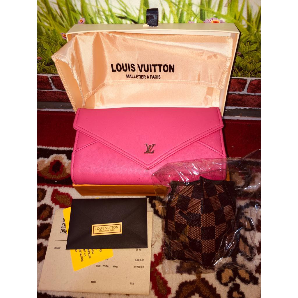 (SOLD) Dompet LV pink (PL)