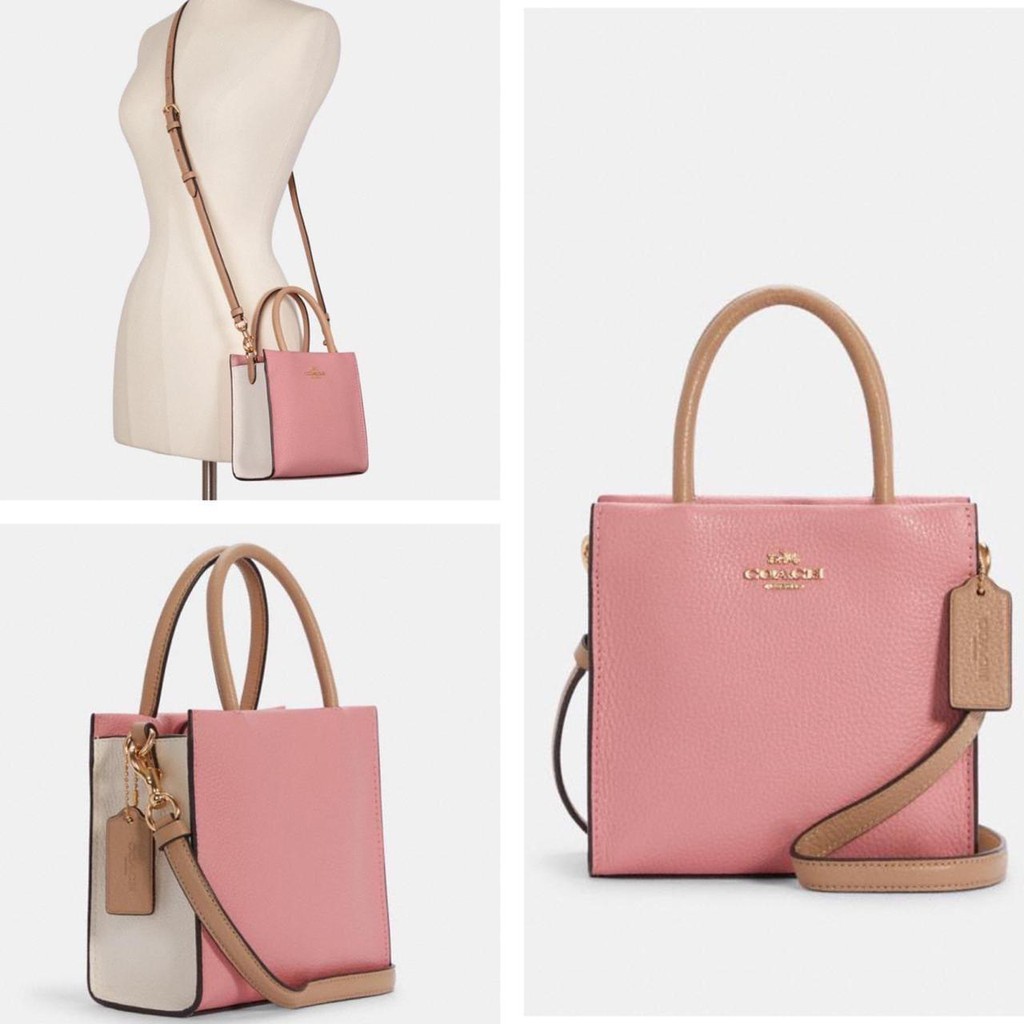 Tas Coach 5691 Original Mini Cally Crossbody In Colorblock