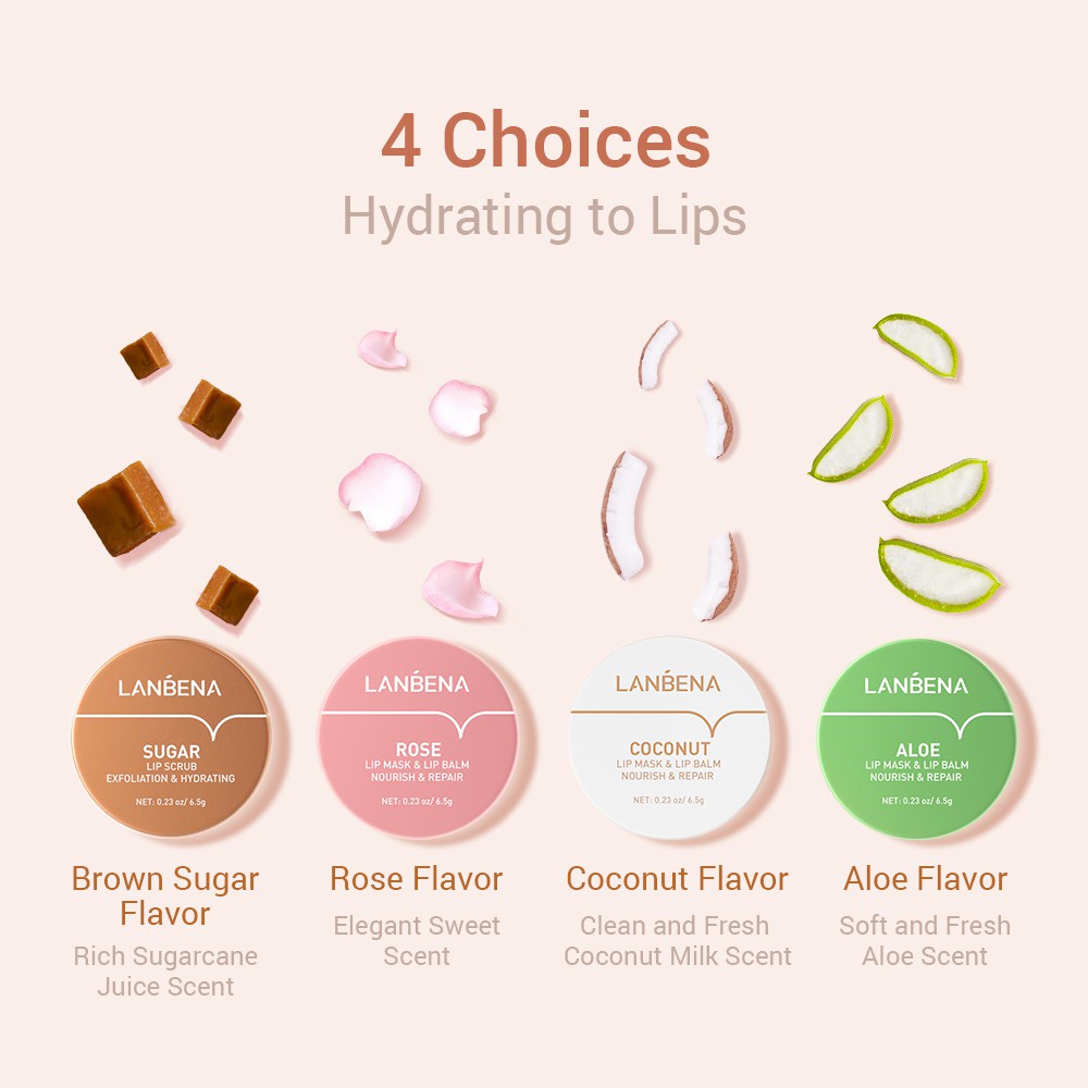 KINDSTORE❤ | LANBENA Lip Balm Mask Gel Masker Bibir 6.5g