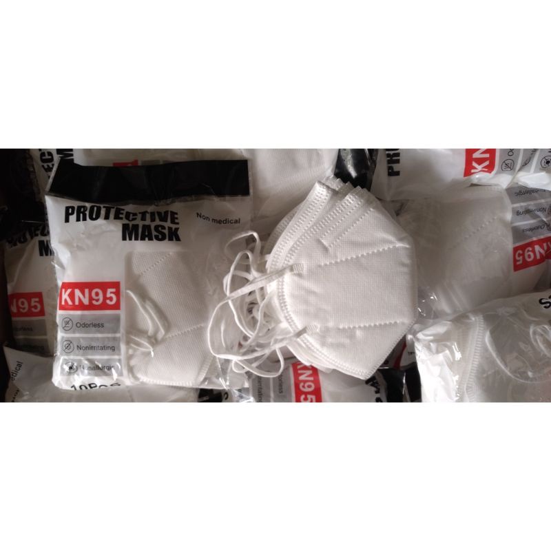 Masker KN95 Original 5ply KN95 GB2626-2006 1Pak Isi 10Pcs
