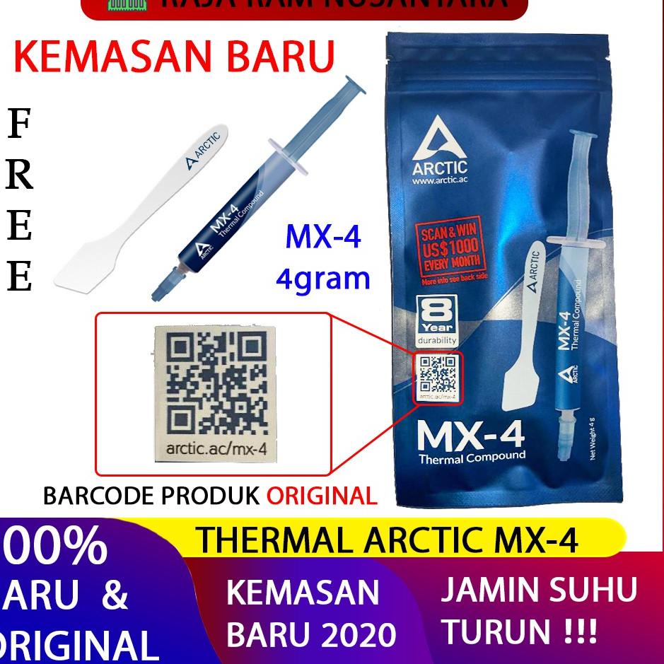 ⅎ Arctic Cooling MX-4 MX4 Thermal Compound Paste 4 Gram Thermal Paste ➧