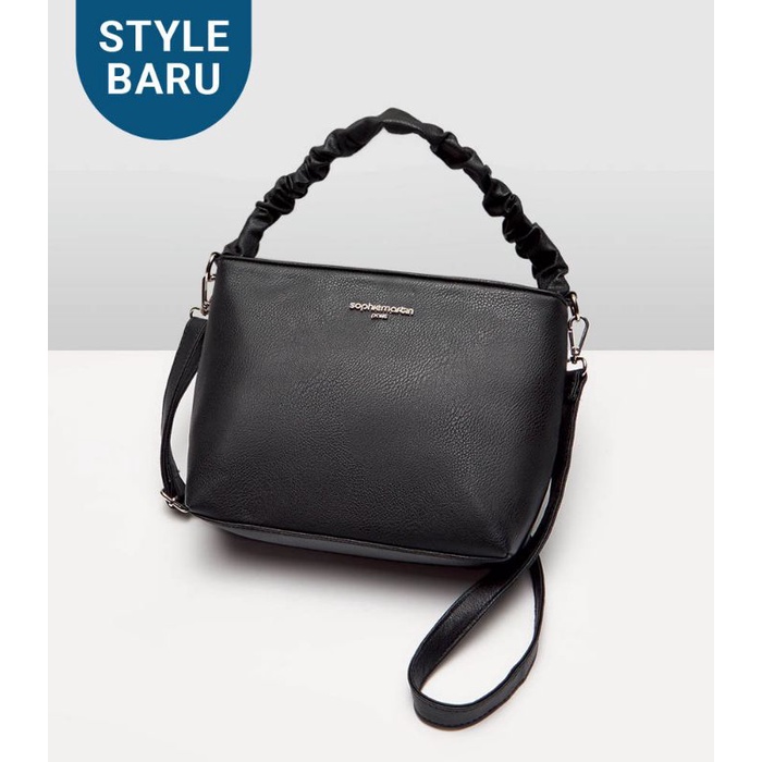 TAS SELEMPANG WANITA SOPHIE MARTIN PARIS FRISE MINI TOTE BLACK