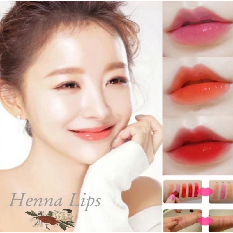 HENNA LIP TATTO - TATO SULAM BIBIR - HENNA LIPS HALAL