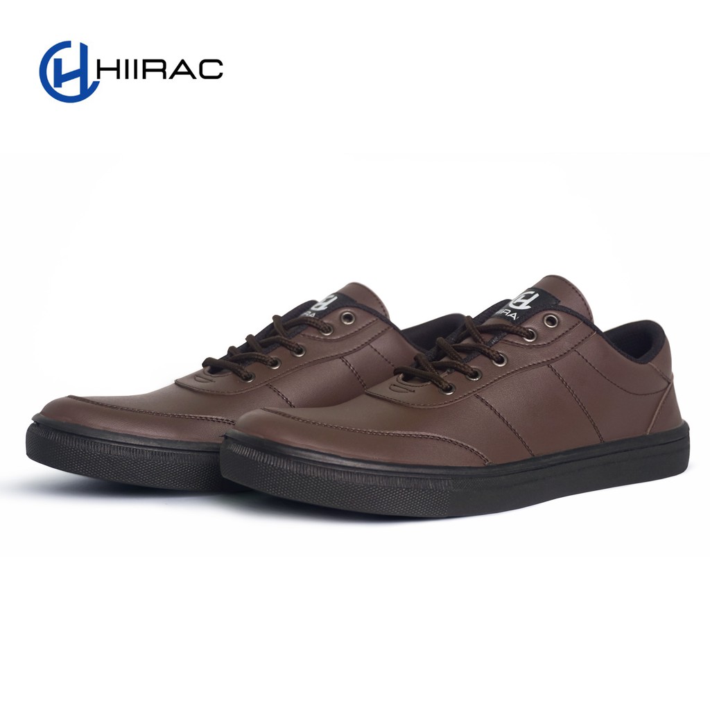 Sepatu pria sneakers casual  H007  cokelat | H011 Putih  original Brand Hiirac