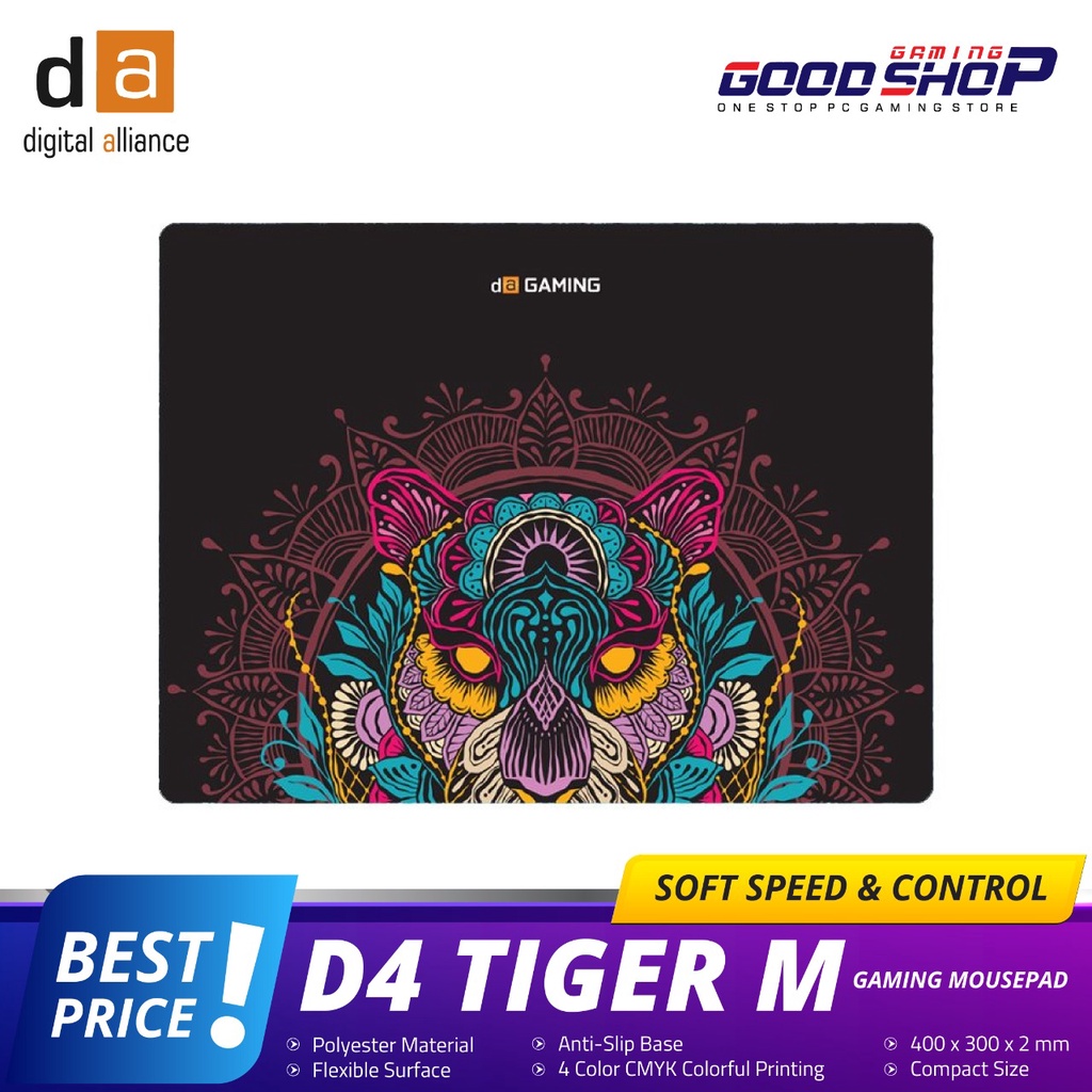 Digital Alliance D4 Tiger M - Gaming Mousepad