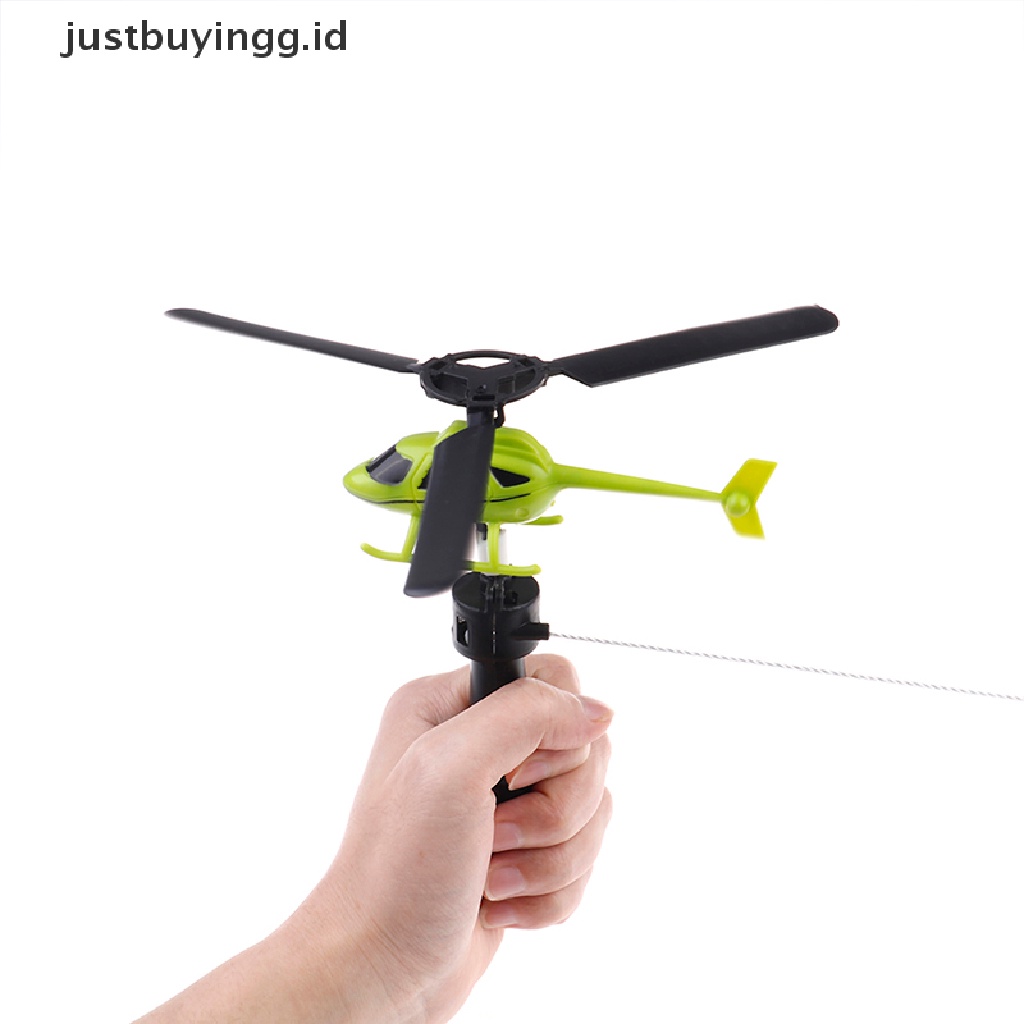 Justbuyingg.Id Mainan Pesawat Helikopter Model Tarik Tali Untuk Bayi / Anak / Outdoor